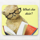 Reading Bear  - mousepad