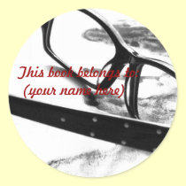 Reading glasses stickers