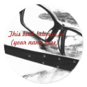 Reading glasses stickers