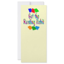 Reading Habit rack cards