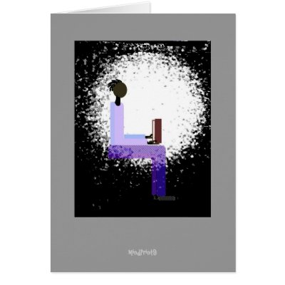 Reading in Window Light Card by mindprint9