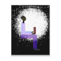 Reading in window light postcards by mindprint9 Reading in window light postcards