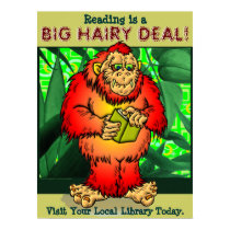 Reading is a Big Hairy Deal! Poster
