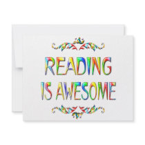 Reading is Awesome Custom Announcements