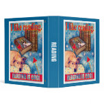 READING IS COOL 3 RING BINDERS