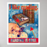 READING IS COOL PRINT