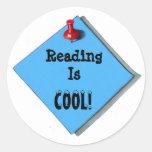 READING IS COOL STICKERS