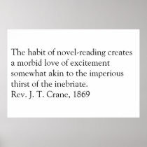 Reading is evil. print
