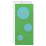 Reading is Fun Bookmark Rack Card Design