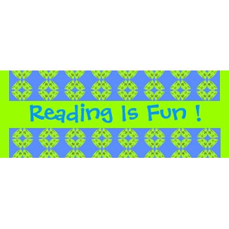 Reading Is Fun Bookmarks zazzle_profilecard