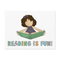 Reading Is Fun! postcards by claudiascorner Reading Is Fun! postcards