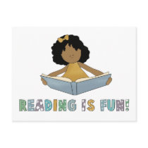 Reading Is Fun! postcards by claudiascorner Reading Is Fun! postcards