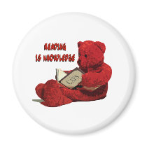 READING IS KNOWLEDGE magnets by dgpaulart READING IS KNOWLEDGE magnets