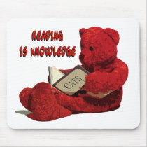 READING IS KNOWLEDGE mousepads