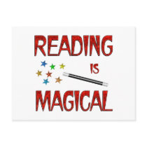 Reading is Magical Postcard