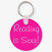 Reading is Sexy! keychains by princessklb07 Reading is Sexy! keychains