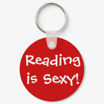 Reading is Sexy! keychains by princessklb07 Reading is Sexy! keychains
