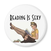 Reading Is Sexy magnets by ElizabethMYoung Reading Is Sexy magnets