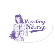 Reading Is Sexy Sticker
