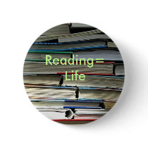Reading=Life buttons by alianne92 Reading=Life buttons