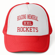 Reading Memorial - Rockets - High - Reading hats by customteamsportswear Reading Memorial - Rockets - High - Reading hats