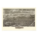 Reading, PA Panoramic Map - 1898 posters