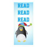 Reading Penguin Book Marker Rack Card