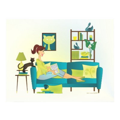 Reading Poster by trennea