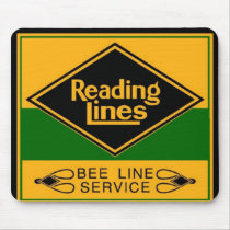 Reading Railroad Lines, Bee Line Service mousepads