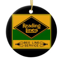 Reading Railroad Lines, Bee Line Service ornaments
