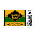 Reading Railroad Lines, Bee Line Service postage