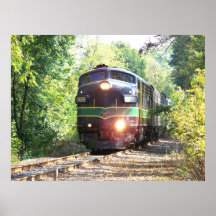 Reading Railroad Lines FP7 Diesel Locomotive 902 Posters