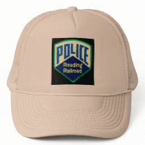 Reading Railroad Train Police Patch hats