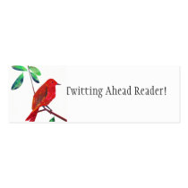 Reading Reward Minicard business cards by happytwitt Reading Reward Minicard business cards