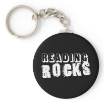 Reading Rocks keychains