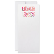 Reading Rocks rack cards