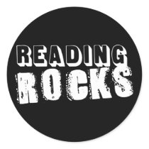 Reading Rocks stickers