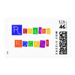 Reading Rocks Tshirts and Gifts Stamps