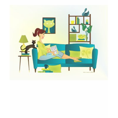 Reading T-shirt by trennea