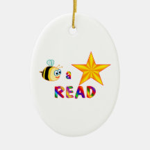 Reading Star Ornaments