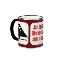 Reading the Bible doesn't make you a Christian Mug