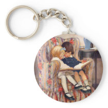 Reading Together Key Chains