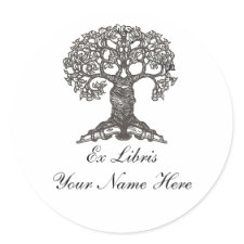 Reading Tree Bookplate sticker