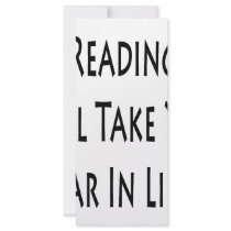 Reading Will Take You Far In Life rack cards by Supernova23 Reading Will Take You Far In Life rack cards