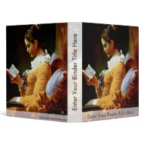 Reading Women By Fragonard Jean-Honoré (Best Quali Vinyl Binders