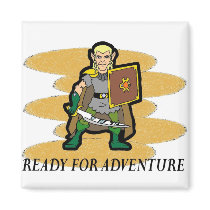 Ready For Adventure Fridge Magnets