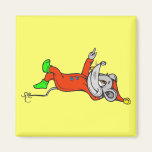 Ready For Bed Mouse Fridge Magnets