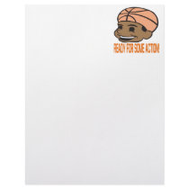 Ready For Some Action Letterhead Design