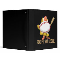 Ready For Some Baseball 3 Ring Binder
