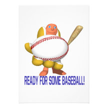 Ready For Some Baseball Custom Invite